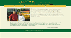 Desktop Screenshot of lalicatalandscape.com