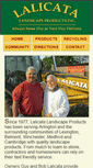 Mobile Screenshot of lalicatalandscape.com